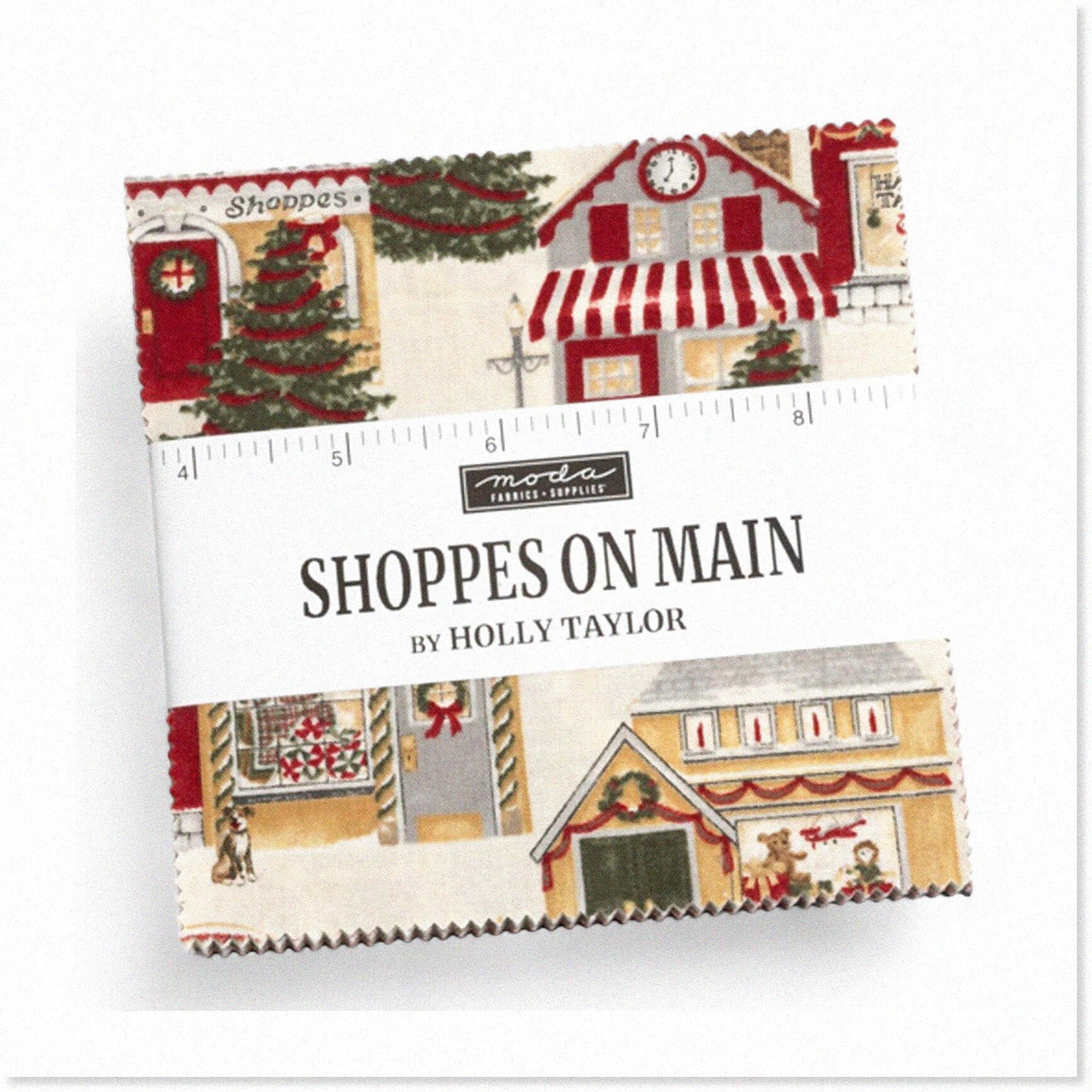 Main Street Magic Fabric Bundle - 42 Quilt Squares by Holly Taylor for Quilting and Sewing Projects.