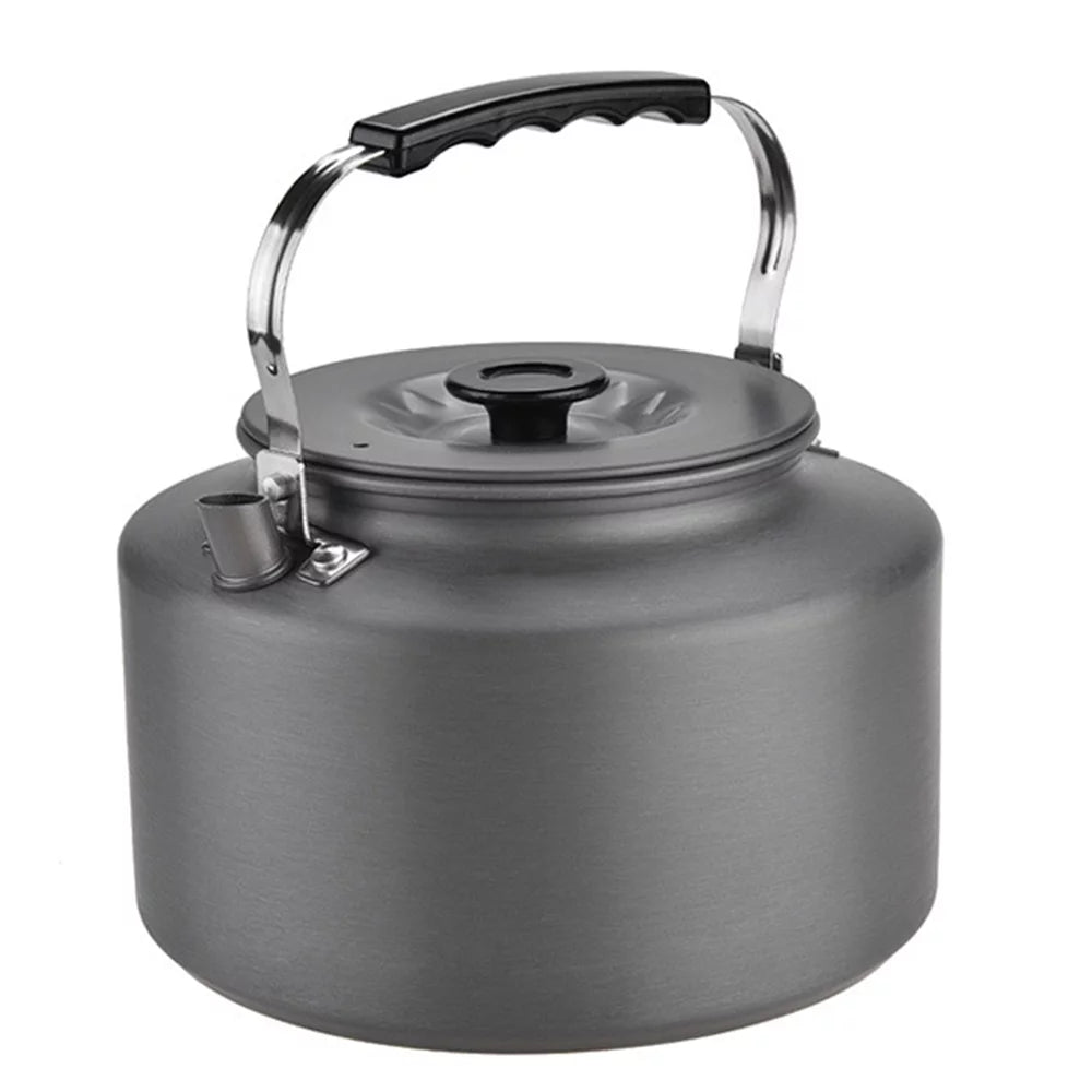 AOTU 2L Portable Water Kettle Water Pot Teapot Coffee Pot Indoor Aluminum Alloy Tea Kettle Outdoor Camping Hiking Picnic Pot