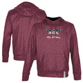 Men's ProSphere Burgundy Northwestern Ohio Racers Volleyball Name Drop Pullover Hoodie