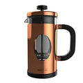 bonVIVO GAZETARO I Design French Press Made Of Stainless Steel And Glass In Copper Finish