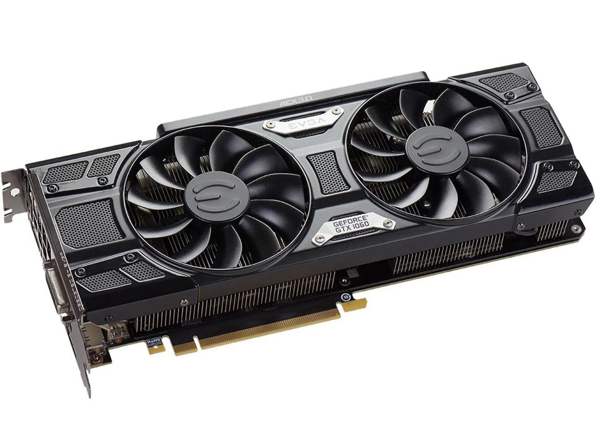 EVGA GeForce GTX 1060 6GB FTW DT GAMING ACX 3.0 6GB GDDR5 LED DX12 OSD Support (PXOC) Video Graphics Card 06G-P4-6266-KR