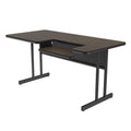 Correll Laminate Top Computer And Training Tables With Walnut BL3072TF-01