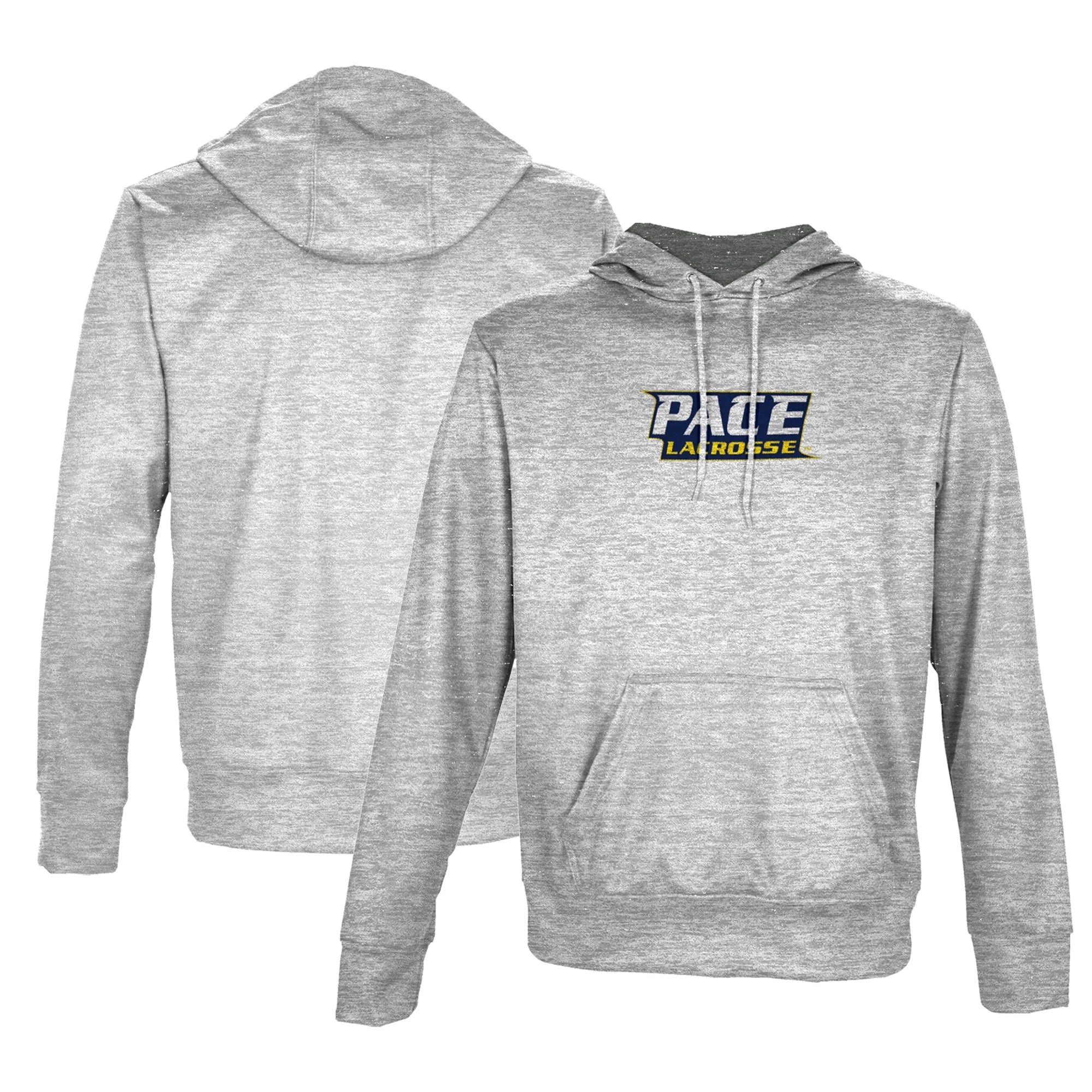 Youth ProSphere  Gray Pace University Setters Lacrosse Pullover Hoodie