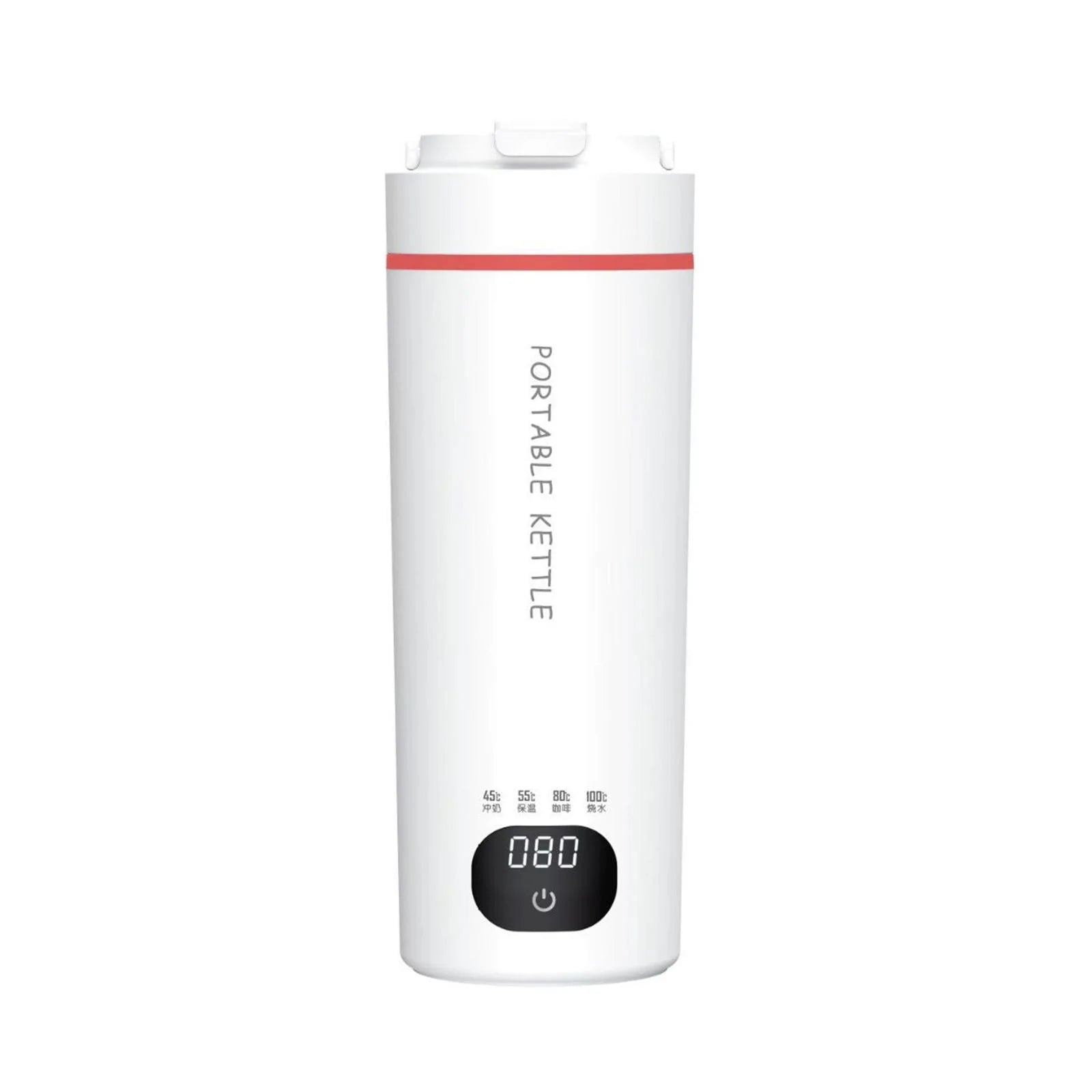 Portable Electric Heating Kettle Small Hot Water Boiler, Temperature Settings Tea Coffee Kettle Water Boiler for Chocolate
