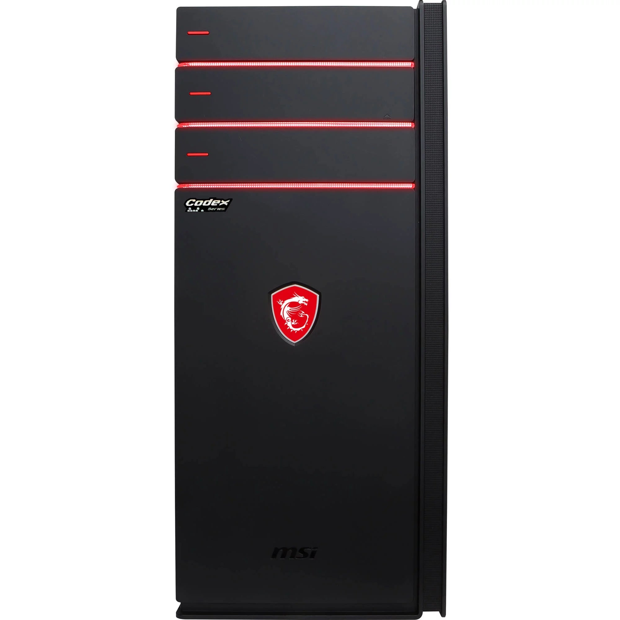 MSI Codex XE 8SD-252US Gaming Desktop Computer - Intel Core i7-8700 - 16GB RAM - 2TB HDD - NVIDIA GeForce RTX 2070 ARMOR - Windows 10 Home - Black
