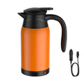 Andoer Car Electric Kettle, 1000mL Portable Water Boiler, Stainless Steel, Auto Shut Off, for Water, Tea, Coffee