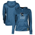 Women's Blue Charleston Southern Buccaneers Volleyball Pullover Hoodie