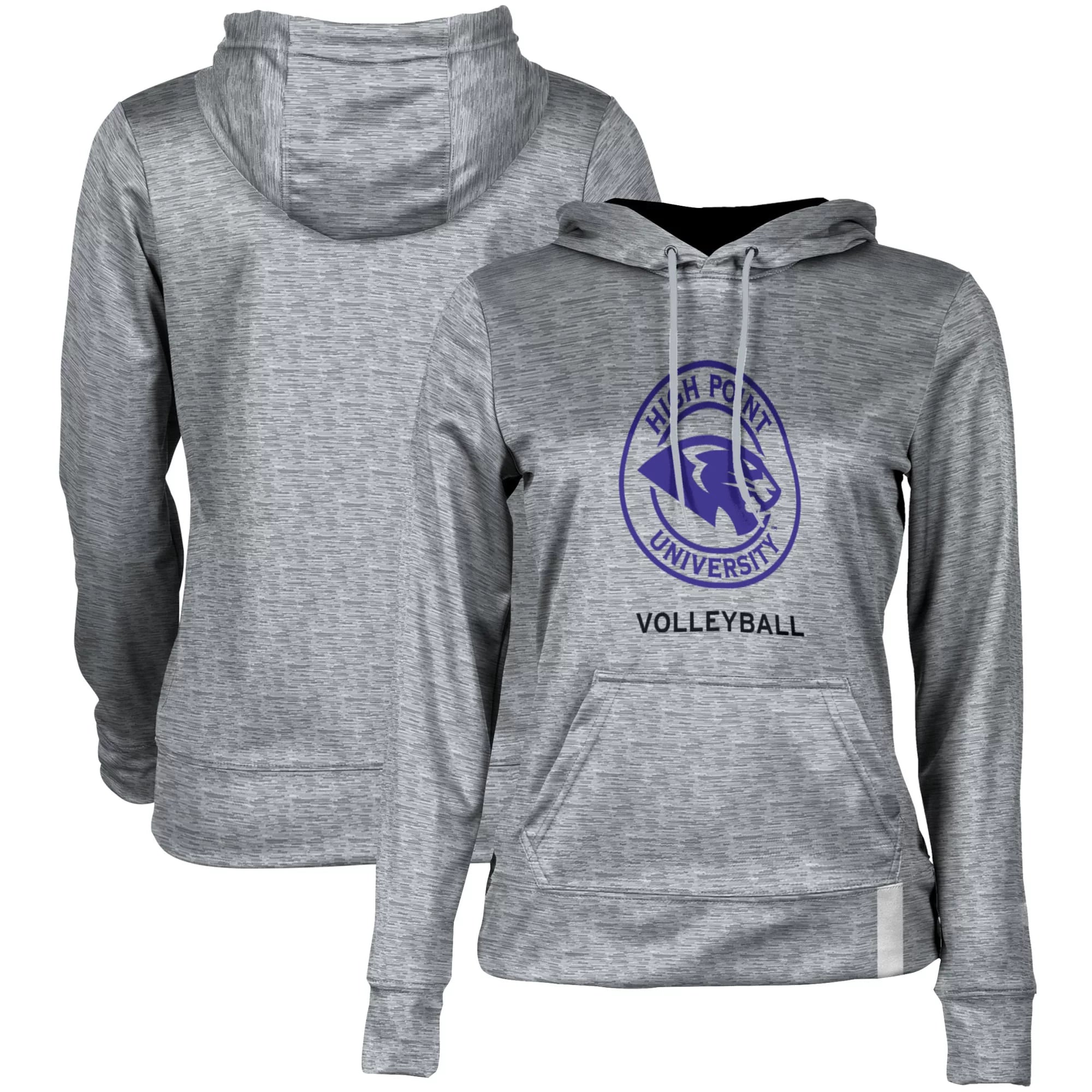 Women's Gray High Point Panthers Volleyball Pullover Hoodie