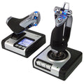 Logitech G Saitek X52 HOTAS Throttle and Stick Flight Control System - Preowned