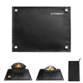 ametoys Under Grill Mat Fire Pit Deck Patio Ember Mat Fireproof Mat Grill Pad for Fire Pit for  Camping Gas  Wood Burning BBQ Grills