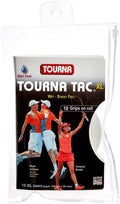 Tourna Tac 10 Pack Tacky Feel Tennis Grip, White