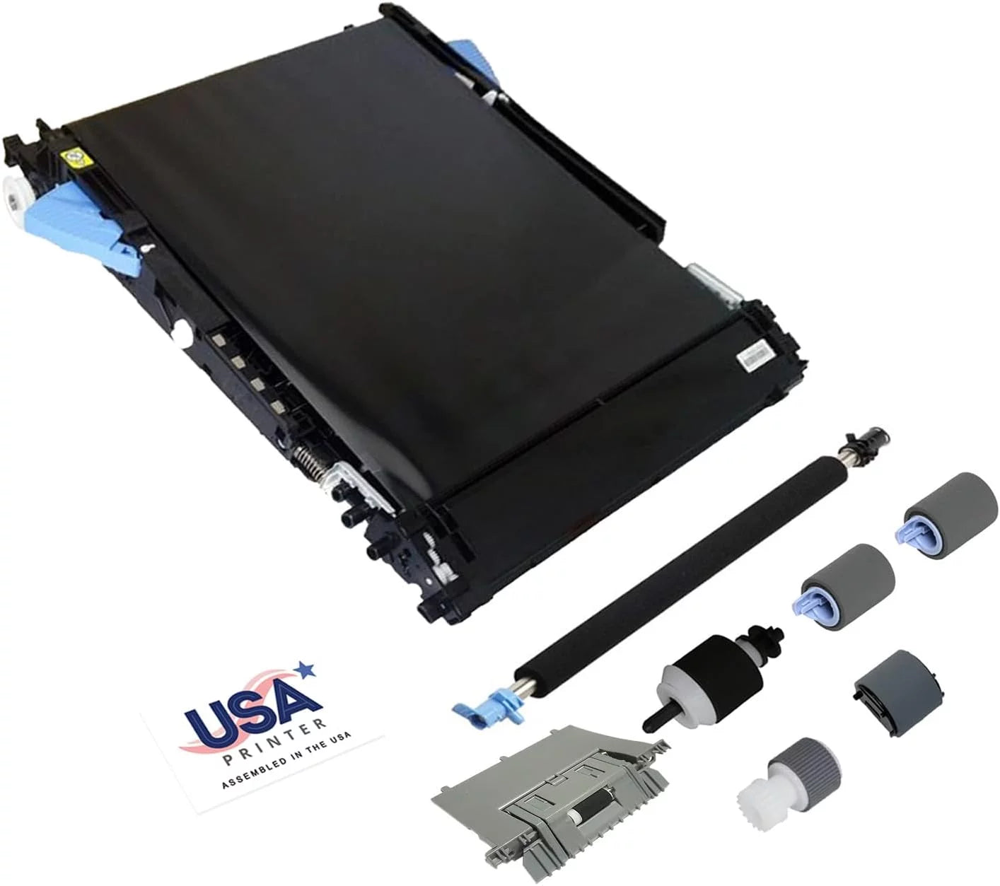 USA Printer CF081-67904-DTK-USA (RM2-7448) Deluxe Transfer Kit for HP Color Laser Printer M551 includes RM1-8177 Intermediate Transfer Belt, CF081-67907 Transfer Roller, & Tray 1-3 Roller Kit