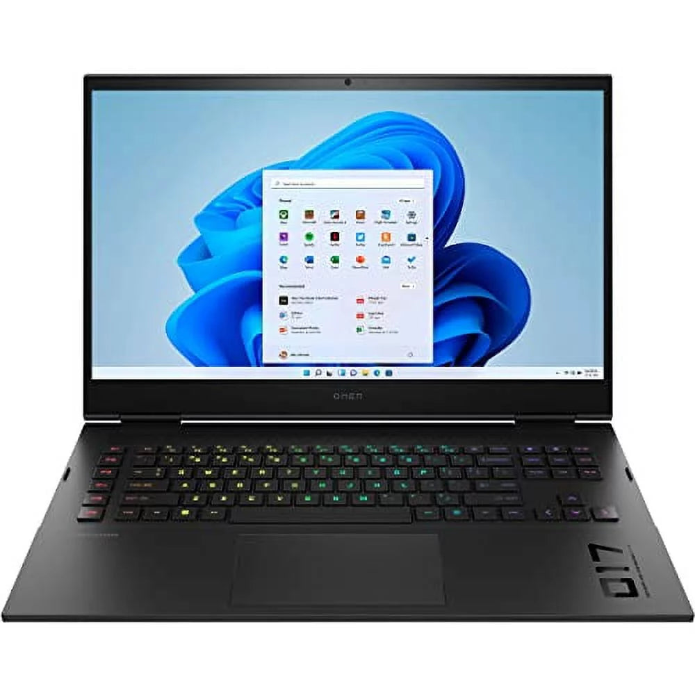 HP OMEN 17 17.3 FHD 144Hz Display Gaming Laptop - 12th Gen Intel Core i7-12700H 14-Core up to 4.70 GHz CPU, 32GB DDR5 RAM, 4TB (2 x 2TB) NVMe SSD, GeForce RTX 3070 Ti 8GB Graphics, Windows 11 Home