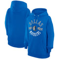 Women's G-III 4Her by Carl Banks Blue Dallas Mavericks City Pullover Hoodie