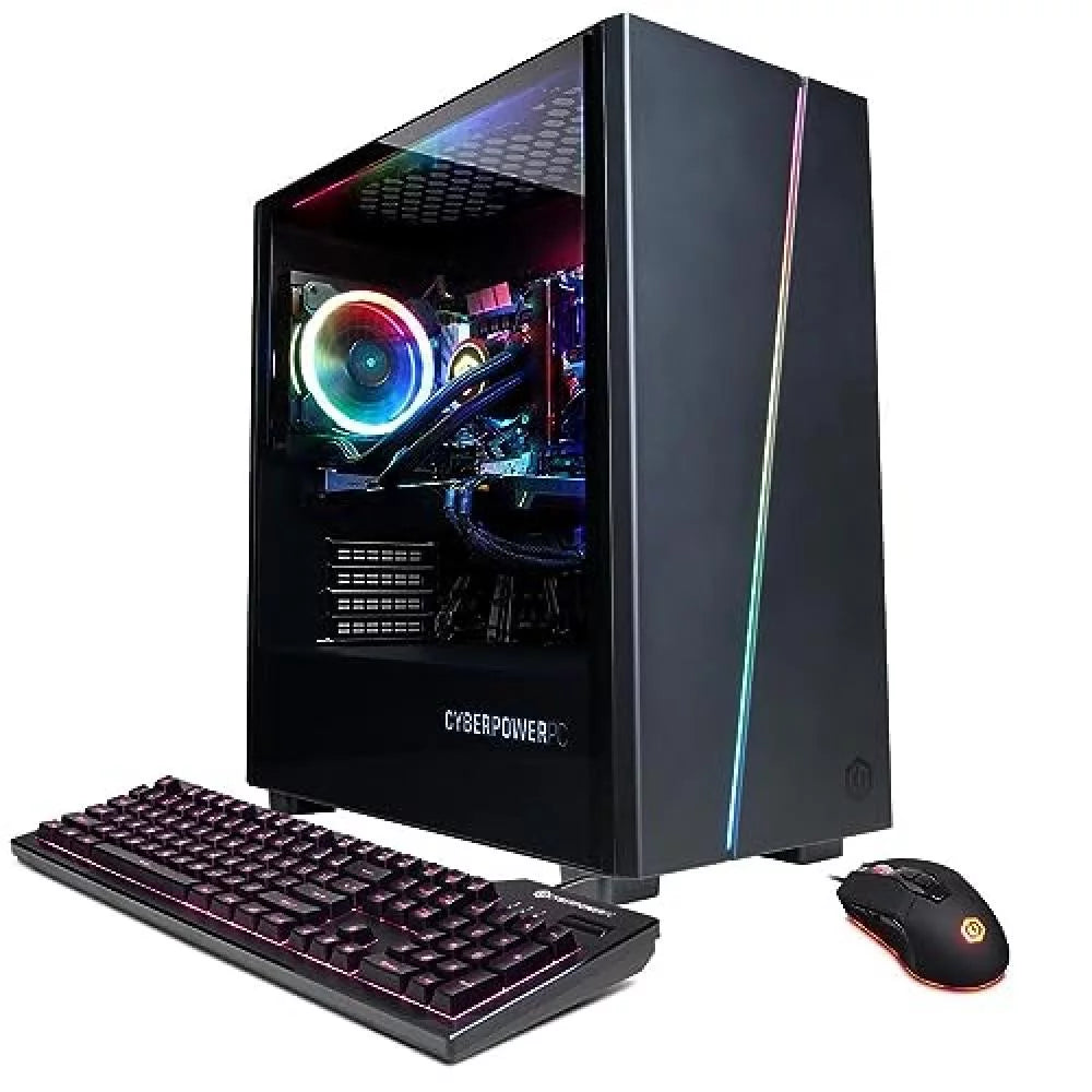 CyberPowerPC Gamer Supreme SLC10000CPGV12 Gaming Desktop Computer - Intel Core i7 13th Gen i7-13700K Hexadeca-core (16 Core) 2.10 GHz - 16 GB RAM DDR5 SDRAM - 2 TB M.2 PCI Express NVMe 4.0 SSD - To...