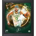 Jayson Tatum Boston Celtics Framed 15 x 17 Stars of the Game Collage - Facsimile Signature