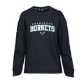 Women's Levelwear Black Charlotte Hornets Fiona Fashion Top