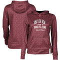 Women's Crimson Indiana University South Bend Titans Volleyball Pullover Hoodie