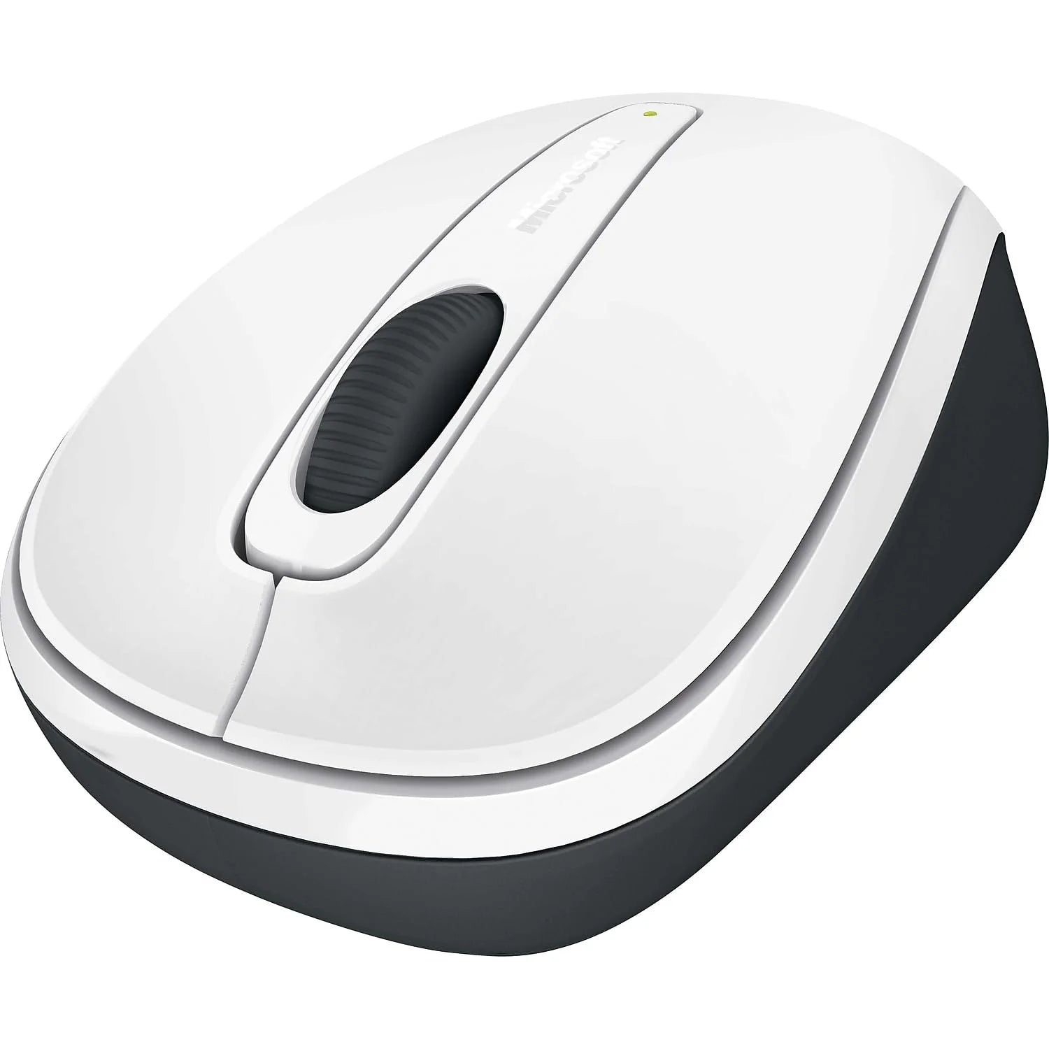 Microsoft Wireless Mobile Mouse 3500 Limited Edition - White Gloss - Comfortable design, Right/Left Hand Use, Wireless, USB 2.0 with Nano transceiver for PC/Laptop/Desktop