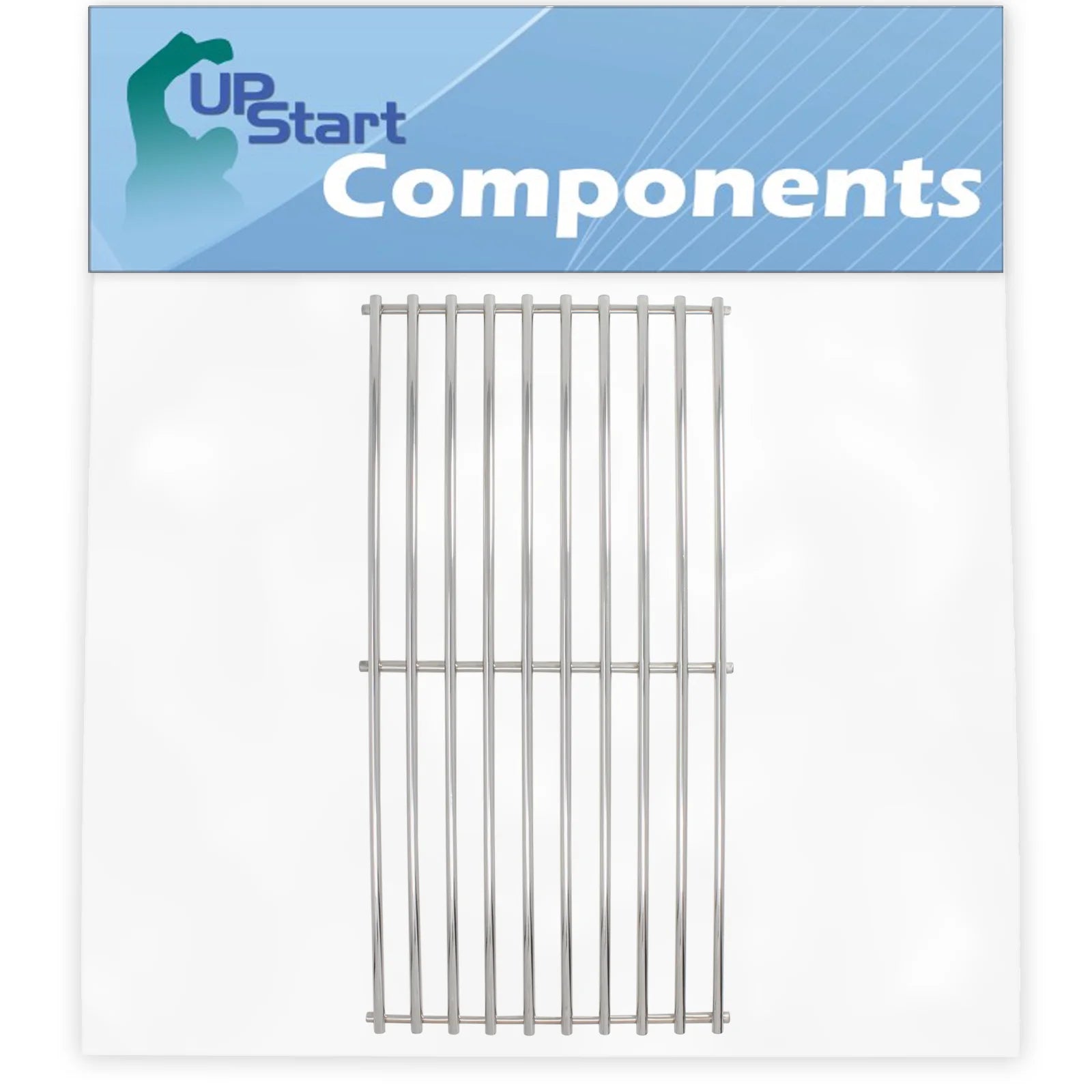 BBQ Grill Cooking Grates Replacement Parts for Charmglow 810-8410-F - Compatible Barbeque Grid 17 3/4