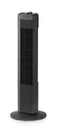Mainstays 28-inch 3-Speed Oscillating Tower Fan, Black