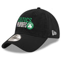 Men's New Era Black Boston Celtics 2024 NBA Playoffs 9TWENTY Adjustable Hat - OSFA