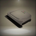 George Foreman GRP1060P 4-Serving Removable Plate Grill, Platinum
