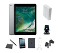 Restored Apple iPad 5th Gen A1823 (Unlocked) 32GB Space Gray Bundle w/ Case, Box, Bluetooth Earbuds, Tempered Glass, Stylus, Stand, Charger (Refurbished)
