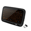 Andoer H18+ 2.4GHz Wireless Keyboard Full Touchpad Backlight Keyboard with Large Touch Pad Remote Control for Smart TV Android PC Laptop