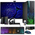 Restored Lumos 8 Gaming Desktop PC, Intel Core i5, 16GB RAM, 512GB SSD, GT 1030 2GB DDR5 Graphics Card, 22 inch 75hz Monitor, RGB Front Panel 385 Patterns, RGB Kit, Win 11 Home (Refurbished)