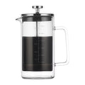 Aibecy 20oz Double Walled French Coffee Maker Heat Resistant Borosilicate Glass Coffee Pot with High-Density Stainless Steel Filter