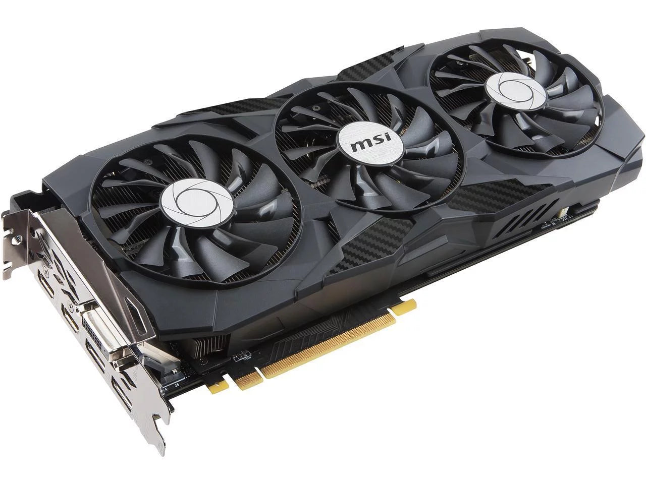 MSI GeForce GTX 1080 DUKE 8GB GDDR5X PCI Express 3.0 x16 SLI Support Video Graphics Card