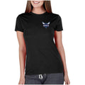 Women's Concepts Sport Black Charlotte Hornets Marathon Knit T-Shirt