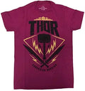 The Mighty Thor Asgardian Warrior Men's T-Shirt Small Red