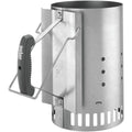 1 PK, Weber 7-1/2 In. Aluminized Steel Chimney Charcoal Starter