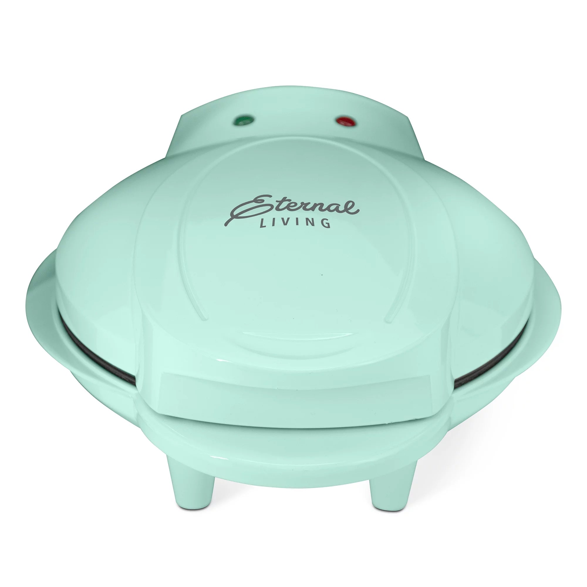 Waffle Cone Maker with Shaper Roller, Electric Nonstick Waffle Iron, Mint