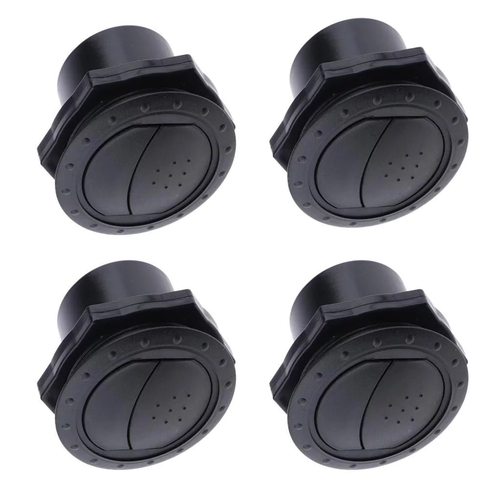 4Pcs RV Marine Yacht Vent Outlet Grill Ventilation 70x45mm
