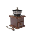 OUNONA Manual Coffee Bean Hand Grinder Spice Herbs Vintage Style Wooden Retro Burr Mill Coffee Beans Grinding Machine Grain Mill