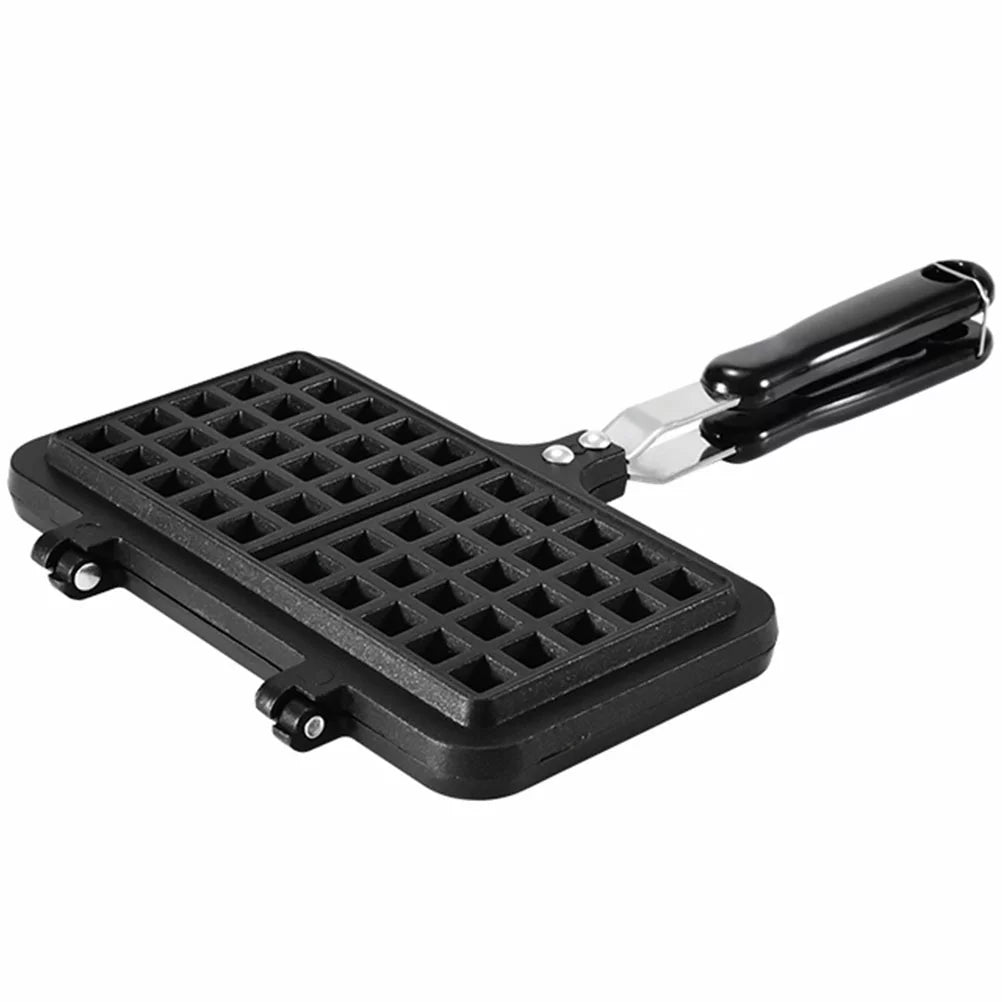 Waffle Maker Iron Pan Mold Breakfast Stovetop Stove Cookware Mini Baking Non  Stick Removable Plates