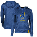 Women's Royal Southern Arkansas Muleriders Volleyball Pullover Hoodie