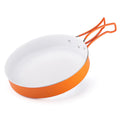 Arealer Non-Stick Frying Pan with Folding Handle Ceramic Coating Camping Skillet for Camping Picnic