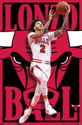 NBA Chicago Bulls - Lonzo Ball 22 Wall Poster, 22.375 x 34