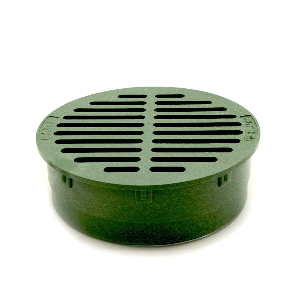 Thrifco 7131046 G6rfg 6 Inch Round Bsn Grate Green