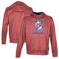 Men's ProSphere Scarlet Florida Southern Moccasins Beach Volleyball Name Drop Pullover Hoodie