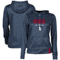 Women's Blue Duquesne Dukes Volleyball Pullover Hoodie