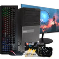 Restored Dell Gaming Computer, Intel Quad-Core i5, GeForce GT 730 (2GB), 240GB SSD + 1TB HDD, 16GB DDR3 RAM, DVD, WIFI, Bluetooth, Windows 10 Pro, NEW 24¡± LCD, RGB Gaming Bundle (Refurbished)