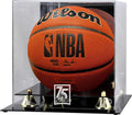 Boston Celtics NBA 75th Anniversary Logo Golden Classic Sublimated Basketball Display Case