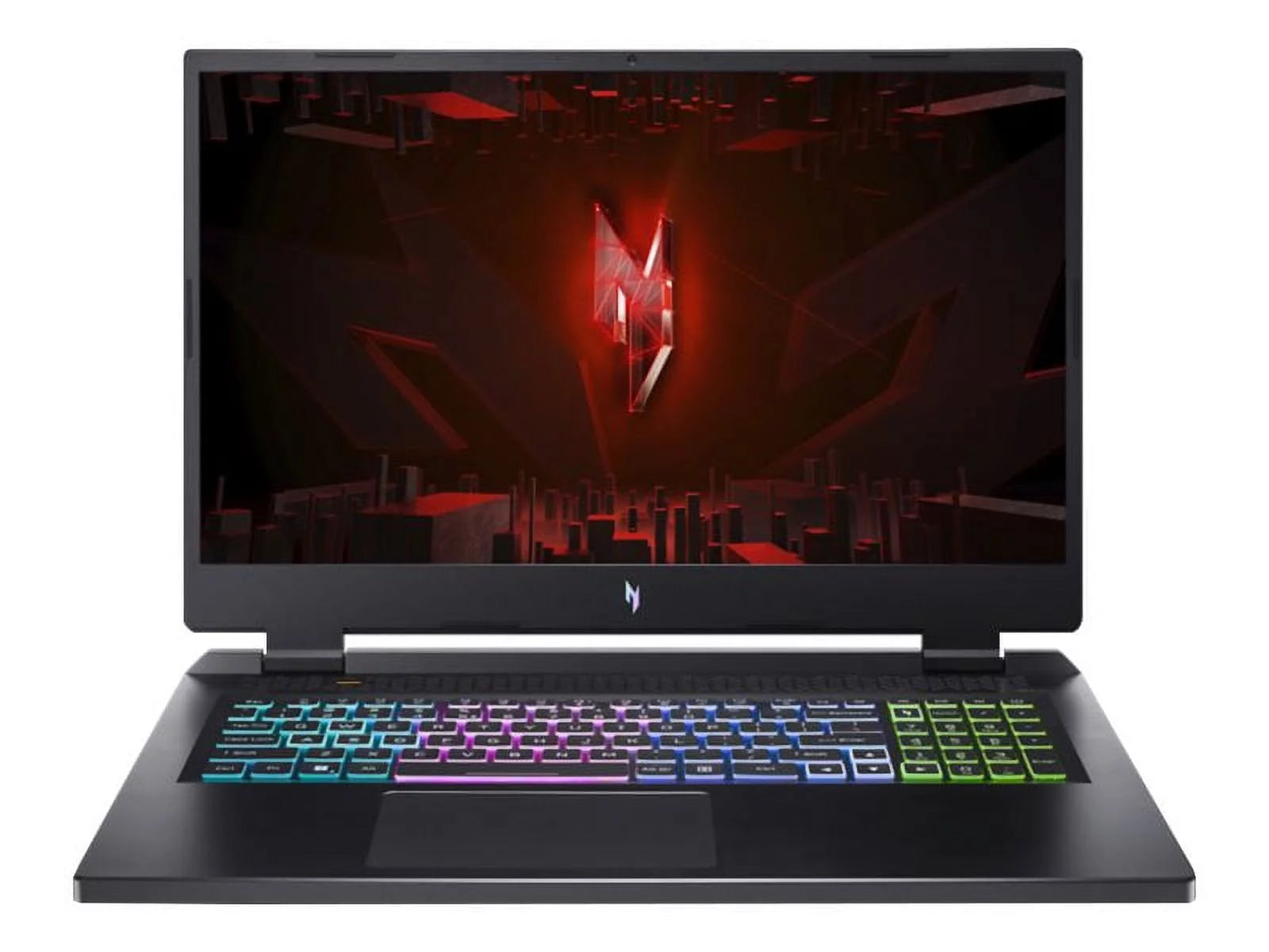 Acer Nitro 17 AN17-41 - AMD Ryzen 7 - 7840HS / up to 5.1 GHz - Win 11 Home - GeForce RTX 4050 - 16 GB RAM - 1.024 TB SSD SED - 17.3 IPS 1920 x 1080 (Full HD) @ 165 Hz - 802.11a/b/g/n/ac/ax (Wi-Fi 6E) - obsidian black - kbd: US Intl
