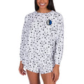 Women's Concepts Sport White Dallas Mavericks Epiphany Long Sleeve Top & Shorts Set