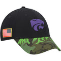Men's Nike Black/Camo Kansas State Wildcats Veterans Day 2Tone Legacy91 Adjustable Hat - OSFA